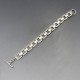 Silver Squares Chain Bracelet