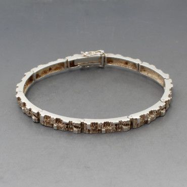 VintageHerman Siersbol Silver Slim Bracelet