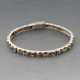 Herman Siersbol Slim Textured Silver Bracelet