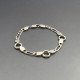 Vintage  Silver Link Bracelet