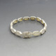 Mother of Pearl and Silver Bracelet