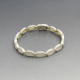 Mother of Pearl and Silver Bracelet