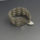 Silver ASJ Gate Bracelet 