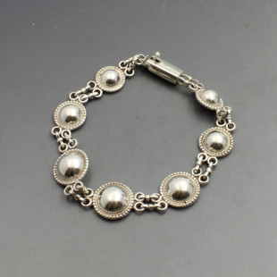 Decorative Silver Bracelet