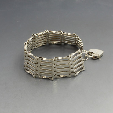 Silver Gate Bracelet - 20 Grams