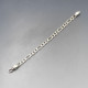 Silver Italy Panther Chain Bracelet