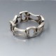 Uno A Erre Sterling Silver Bracelet