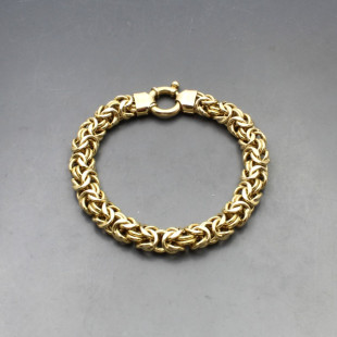 Veronese ITALY Gold Vermeil Chain Bracelet