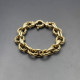 Vintage Veronese Gold Chain Bracelet