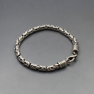  Balinese Style Silver Bracelet