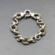 Chunky Silver Chain Bracelet