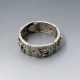  Silver Chunky Modernist Bracelet