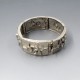  Silver Chunky Modernist Bracelet