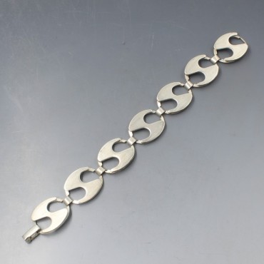 Andreas Daub Silver Link Bracelet