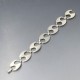 Vintage Andreas Daub Silver Link Bracelet