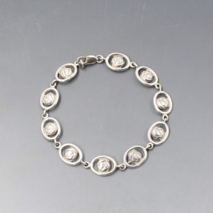 Historic Originals Silver Mackintosh Bracelet