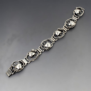 A C Illum Denmark Floral Bracelet