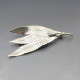 Anton Michelsen Gertrude Engel Rougie Silver Brooch