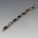 Multi Gemstone Silver Bracelet