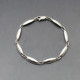 Silver Ovals Bracelet
