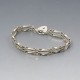 VinVintage Sterling Silver Gate Bracelet 