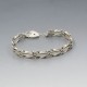 Vintage  Silver Gate Bracelet 