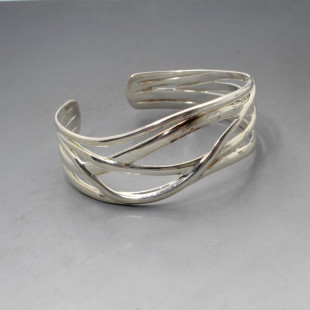 Vintage Silver Cuff Bracelet 