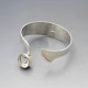 Vintage Swedish Crystal Bangle