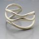Vintage Armani  Silver Cuff  Bangle