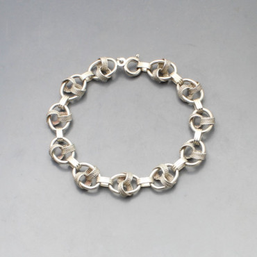Uno A Erre Silver Chain Bracelet