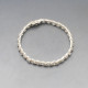 Silver and Crystal Tennis Bracelet