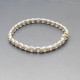 Vintage Silver Crystal Tennis Bracelet
