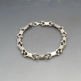 Vintage Silver Modernist Bracelet