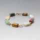 Vintage Multi Gem Cabochon Bracelet