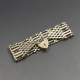 Silver ASJ Gate Bracelet