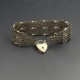 Silver ASJ Gate Bracelet