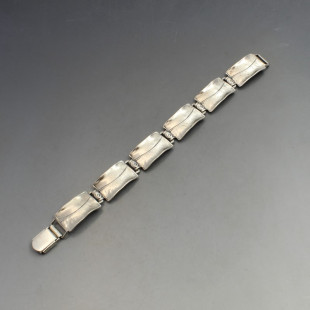 Designer Silver Link Bracelet