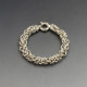 Chunky Silver ITALY Rope Chain Bracelet