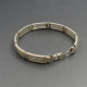 Slim Silver Gate Bracelet