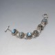 Sterling Silver and Labradorite Bracelet