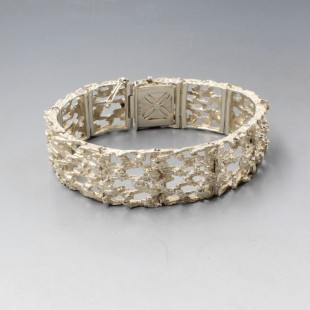 David Shackman and Sons Silver Bracelet