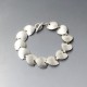 Herman Siersbol Silver Petals Bracelet