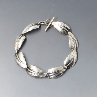 NE FROM Silver Leaves Bracelet