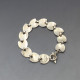 Herman Siersbol Silver Tulips Bracelet