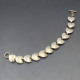 Herman Siersbol Sterling  Silver Tulips Bracelet
