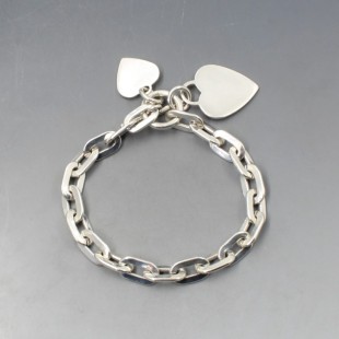 Vintage Silver Chain Bracelet 