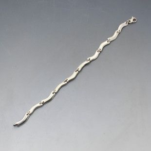 Arne Johansen Dennmark Silver Link Bracelet