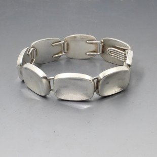 Bent Knudsen Danish Silver Bracelet 58 Grams