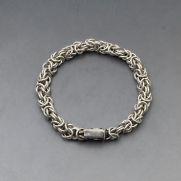 Hugo Grun Denmark 830 Silver Chain Bracelet