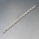 Linear Silver Link Bracelet